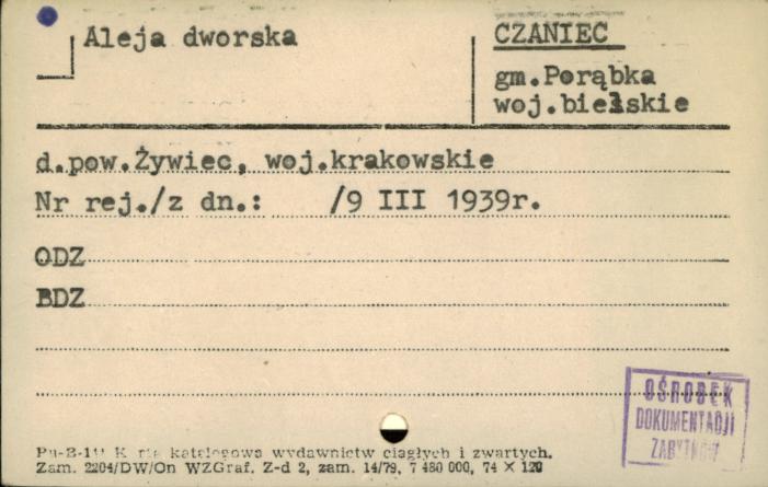 aleja dworska, skan 1