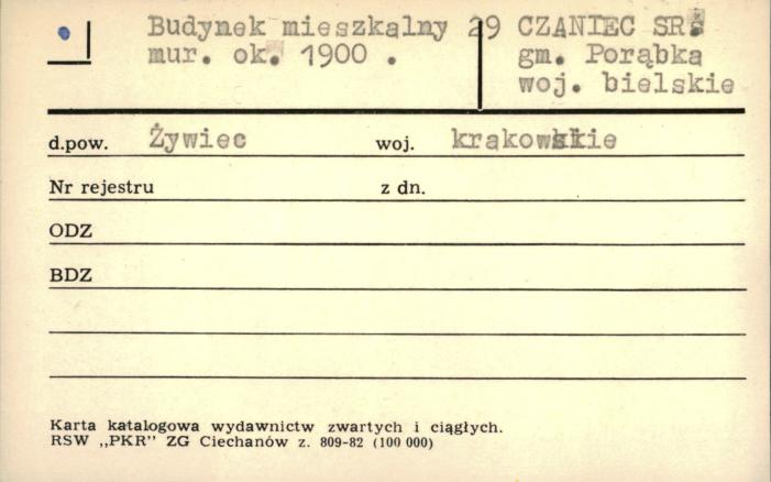 budynek mieszkalny, skan 1