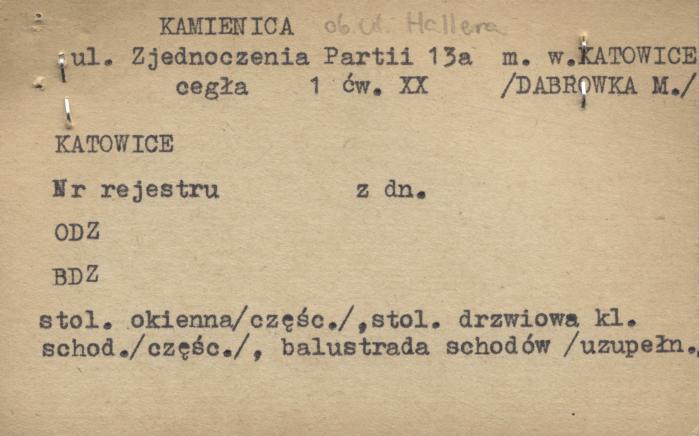 kamienica, skan 1