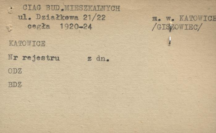 ciąg budynków mieszkalnych, skan 1