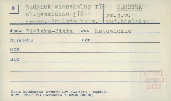 budynek mieszkalny, skan 1