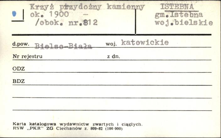 krzyż przydrożny, skan 1