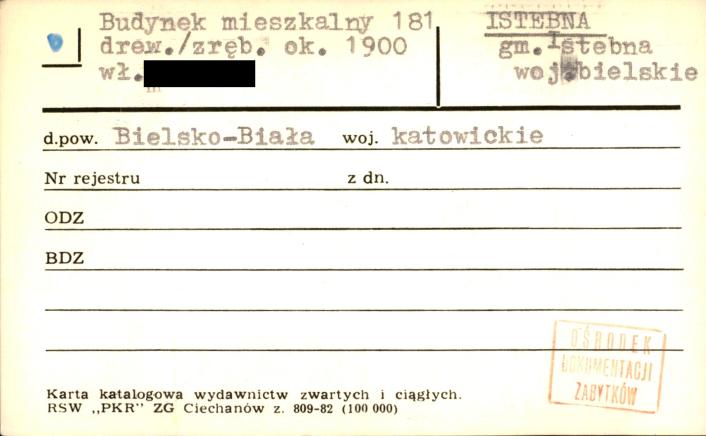 budynek mieszkalny, skan 1