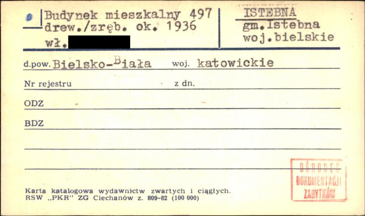budynek mieszkalny, skan 1