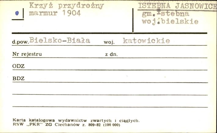 krzyż przydrożny, skan 1