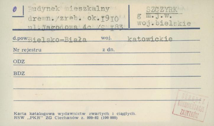 budynek mieszkalny, skan 1
