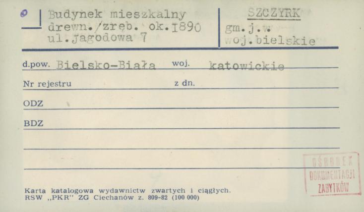 budynek mieszkalny, skan 1