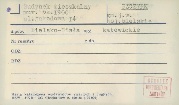 budynek mieszkalny, skan 1