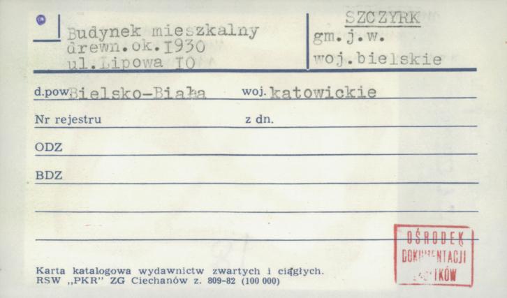 budynek mieszkalny, skan 1