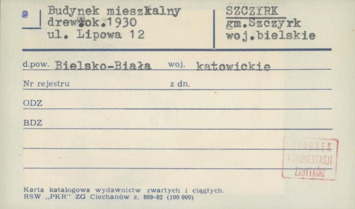 budynek mieszkalny, skan 1