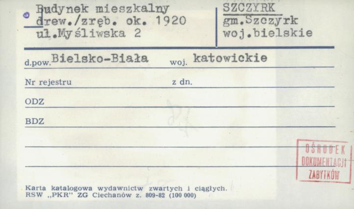 budynek mieszkalny, skan 1