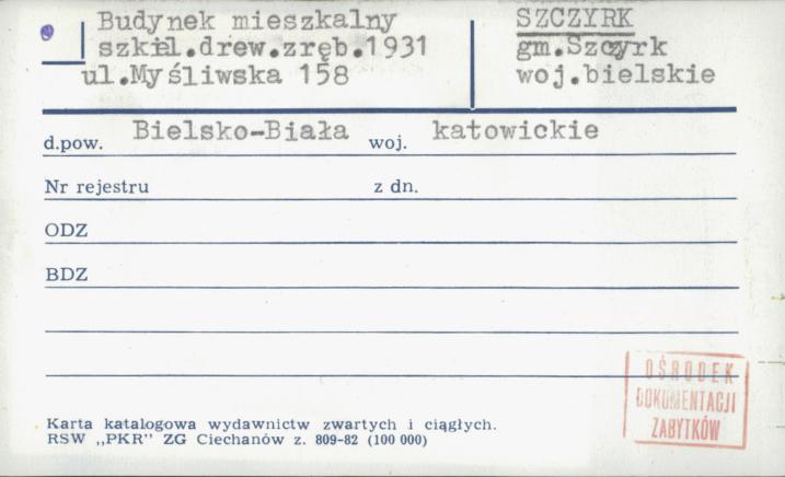 budynek mieszkalny, skan 1