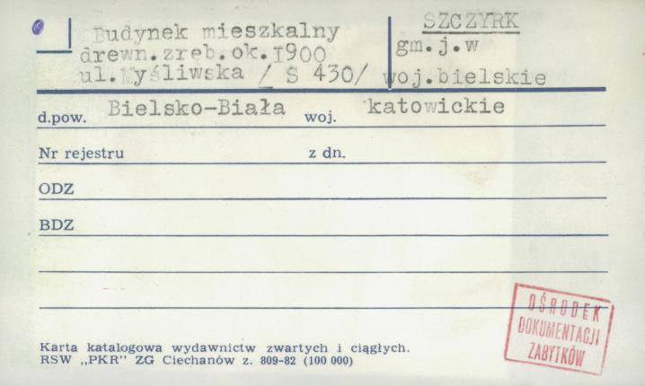 budynek mieszkalny, skan 1