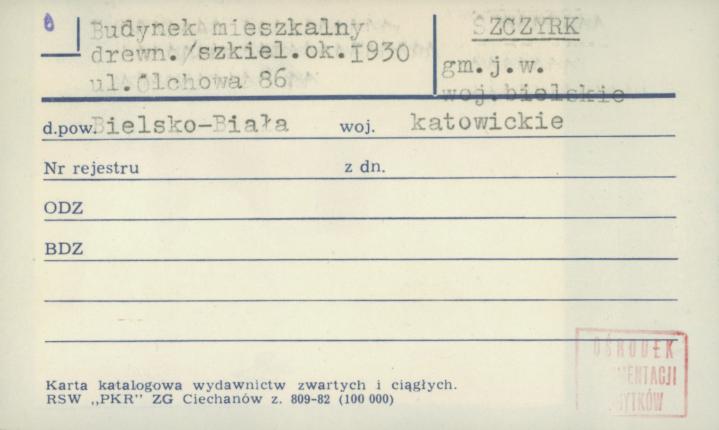 budynek mieszkalny, skan 1