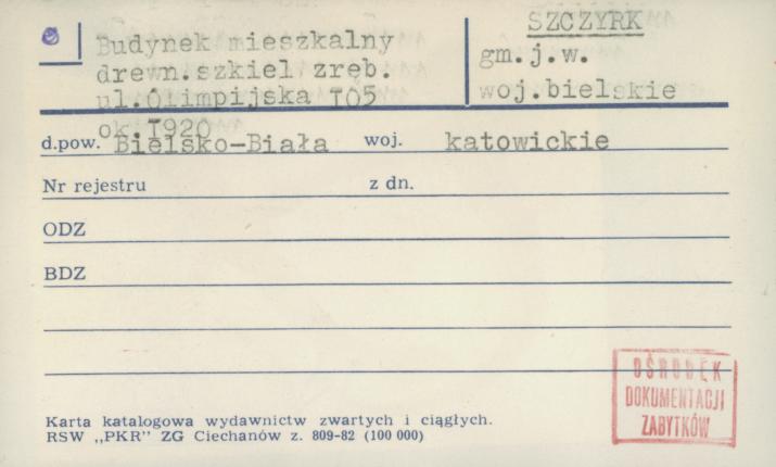 budynek mieszkalny, skan 1