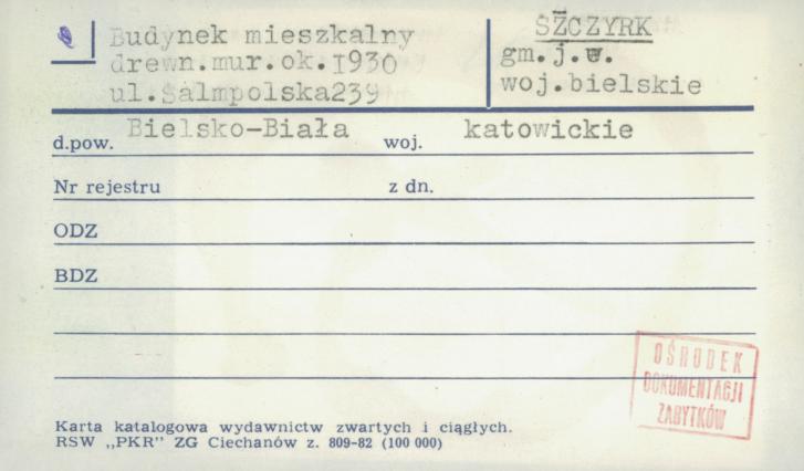 budynek mieszkalny, skan 1