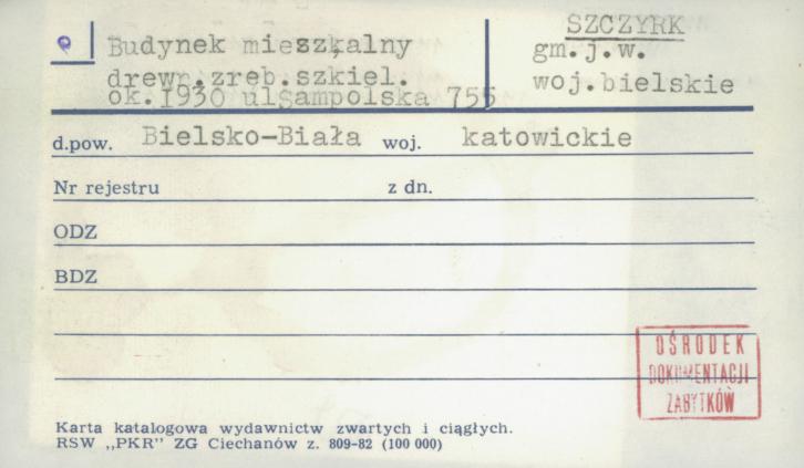 budynek mieszkalny, skan 1
