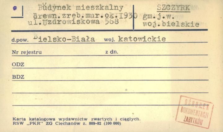 budynek mieszkalny, skan 1