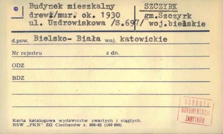 budynek mieszkalny, skan 1