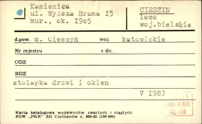 kamienica, skan 1