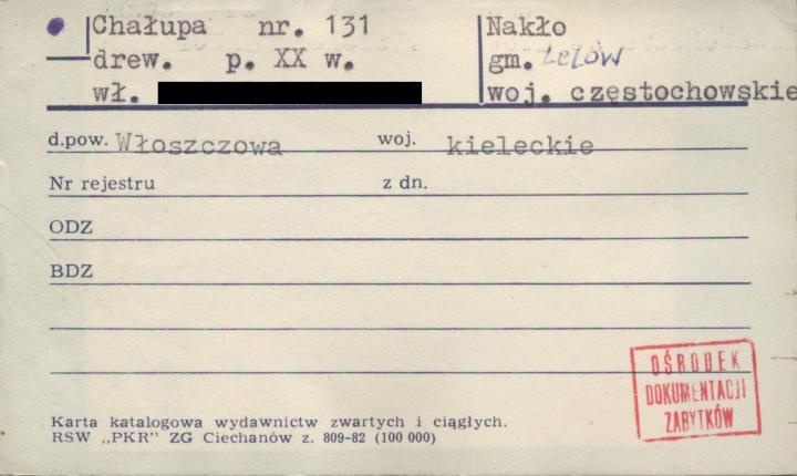 chałupa, skan 1