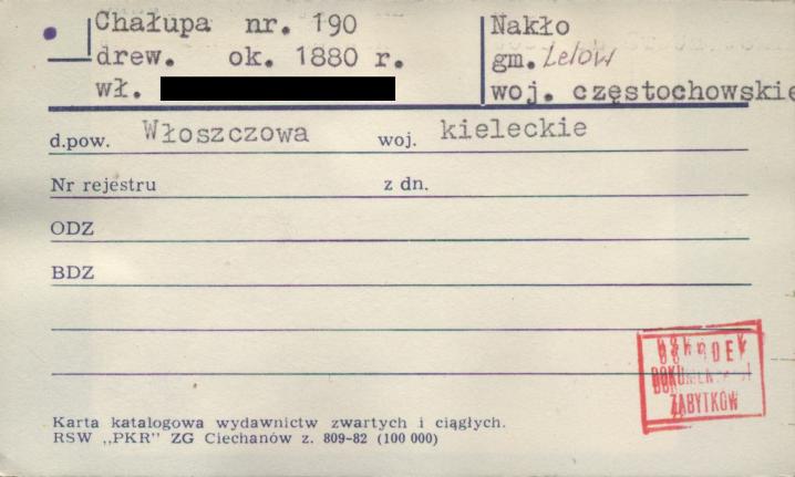 chałupa, skan 1