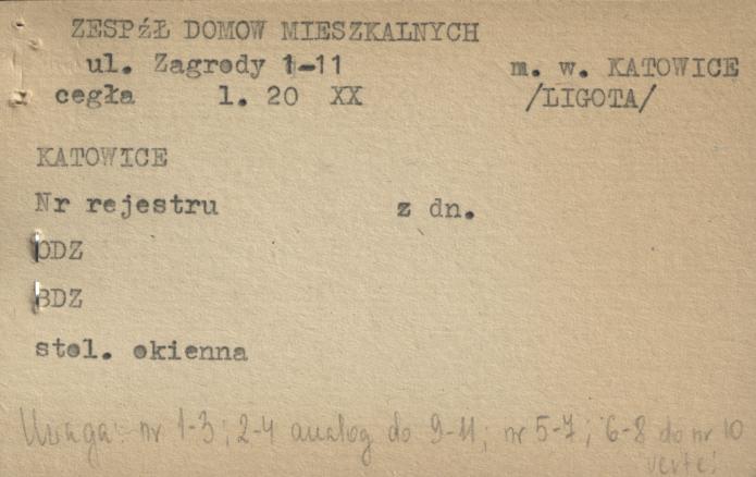 zespół domów mieszkalnych, skan 1
