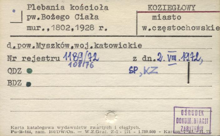 plebania kościoła pw. Bożego Ciała, skan 1