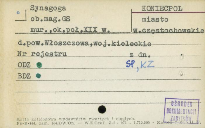synagoga, ob. magazyn GS, skan 1