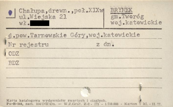 chałupa, skan 1