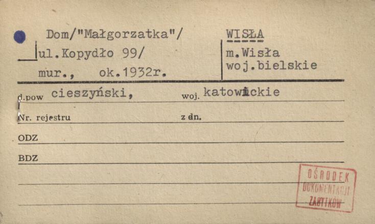 dom (Małgorzatka), skan 1