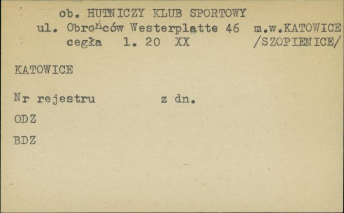 ob. Hutniczy Klub Sportowy, skan 1