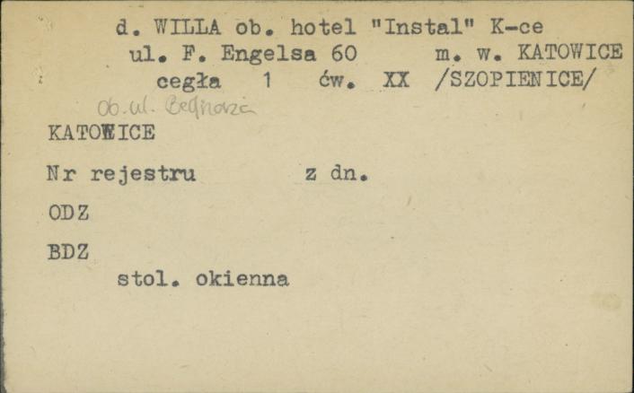 willa, ob. hotel Instal, skan 1