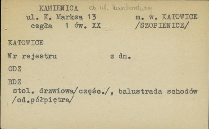 kamienica, skan 1