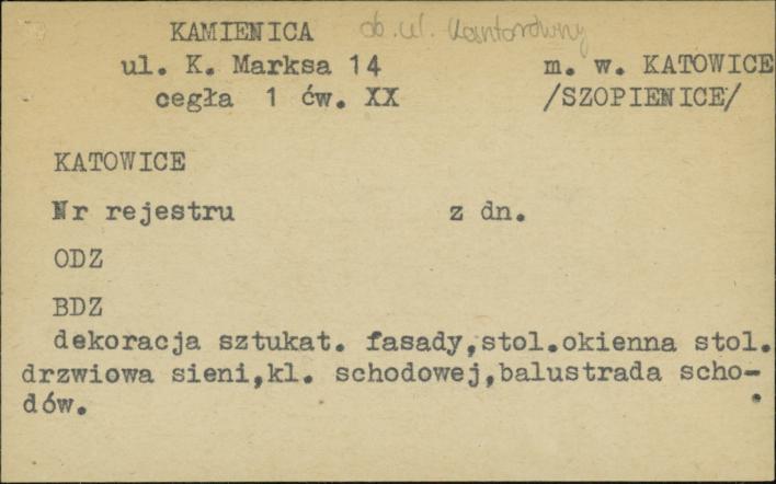 kamienica, skan 1