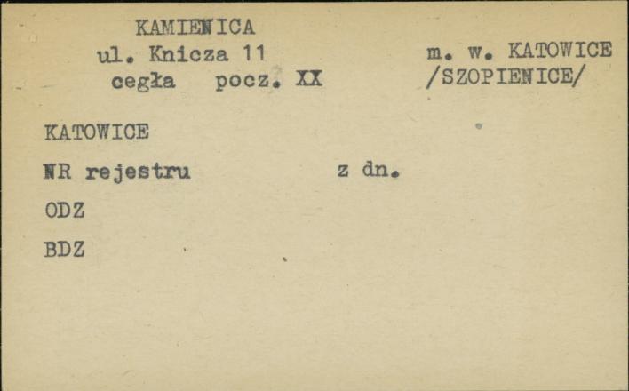 kamienica, skan 1