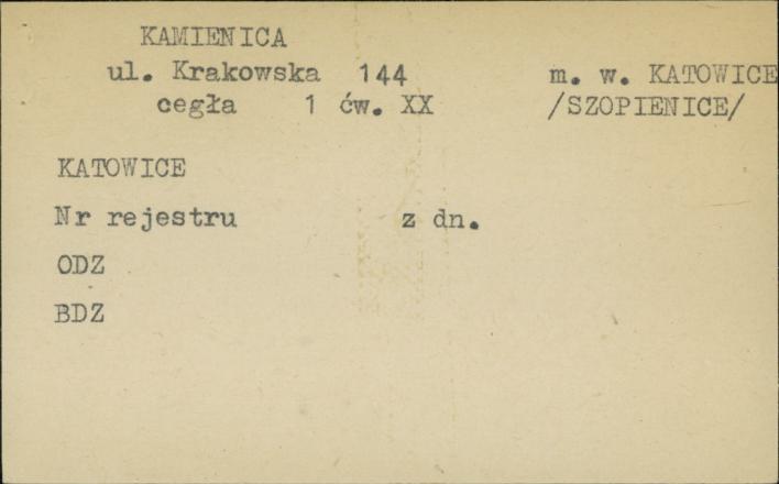 kamienica, skan 1