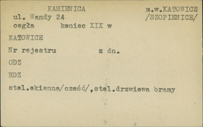 kamienica, skan 1