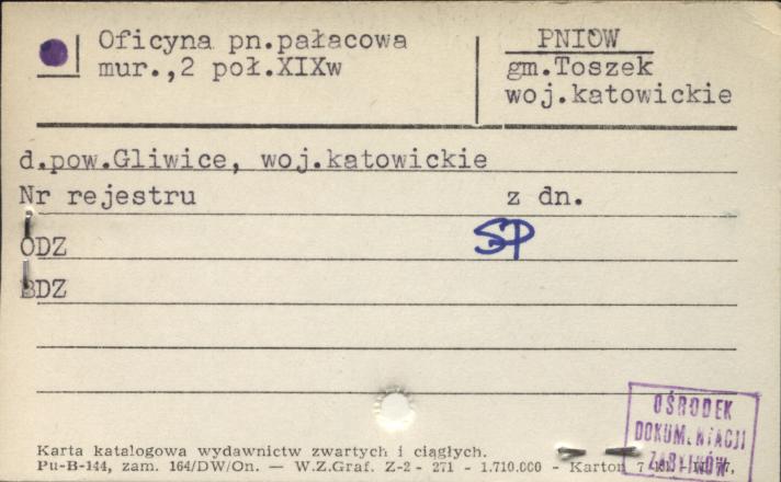 oficyna pn. pałacowa, skan 1