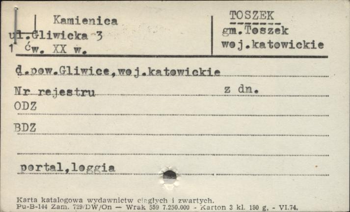 kamienica, skan 1