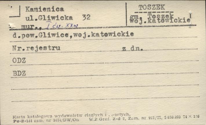 kamienica, skan 1