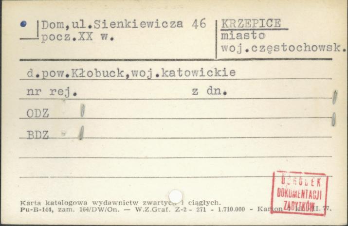 dom, skan 1