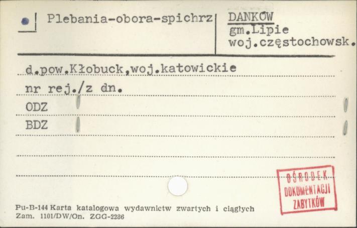 plebania - obora - spichrz, skan 1
