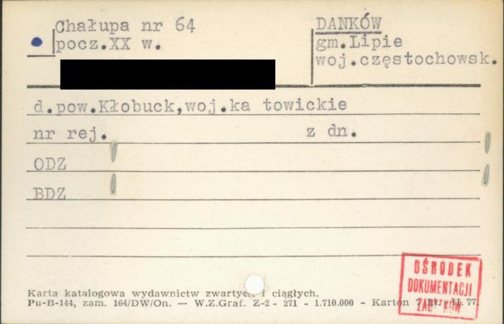 chałupa, skan 1