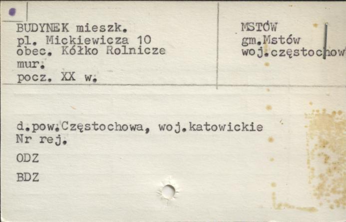 budynek mieszkalny, skan 1