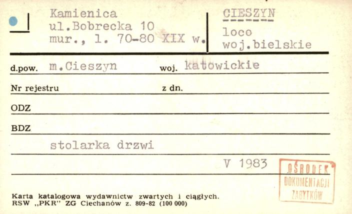 kamienica, skan 1