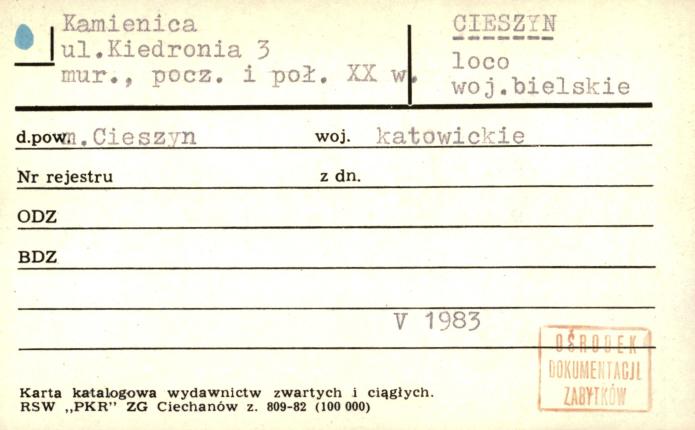 kamienica, skan 1