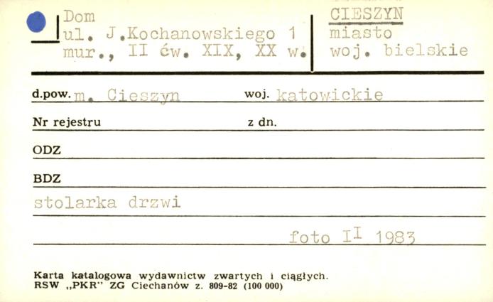 dom, skan 1
