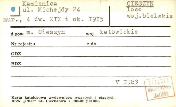 kamienica, skan 1