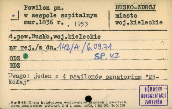 pawilon pn. w zespole szpitalnym, skan 1